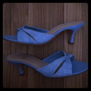 Light blue sandals